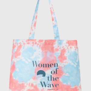 Tote bag Coastal Print | Pink Ice Cube Tie Dye