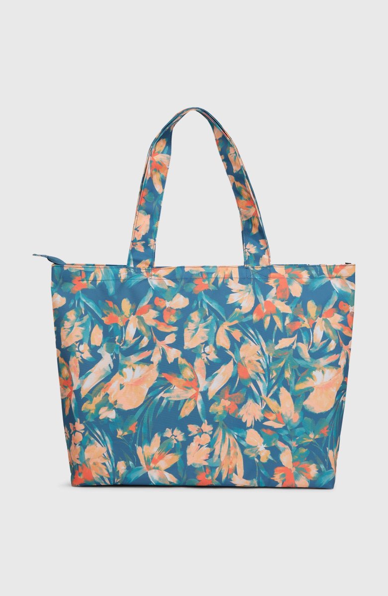 Tote bag Coastal Print | Blue Painted Tropics – Image 3