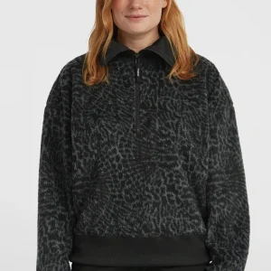 Polaire Must-Have à col demi-zip | Black Animalica