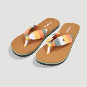 Tongs Ditsy Sun BLOOM™ | Orange Multistripe
