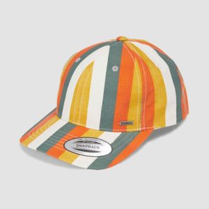 Casquette Mix and Match Seacoast | Orange Multistripe