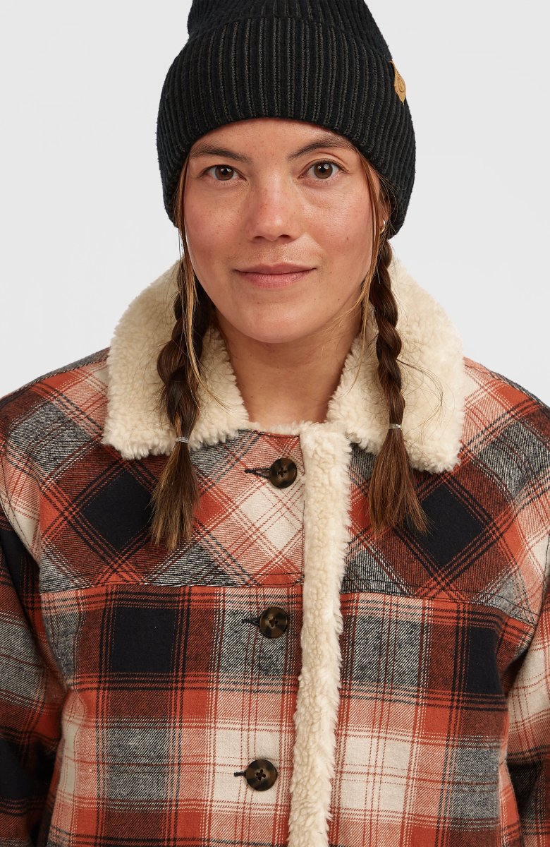 Veste O'Riginals doublée en polaire | Bonfire Check – Image 2