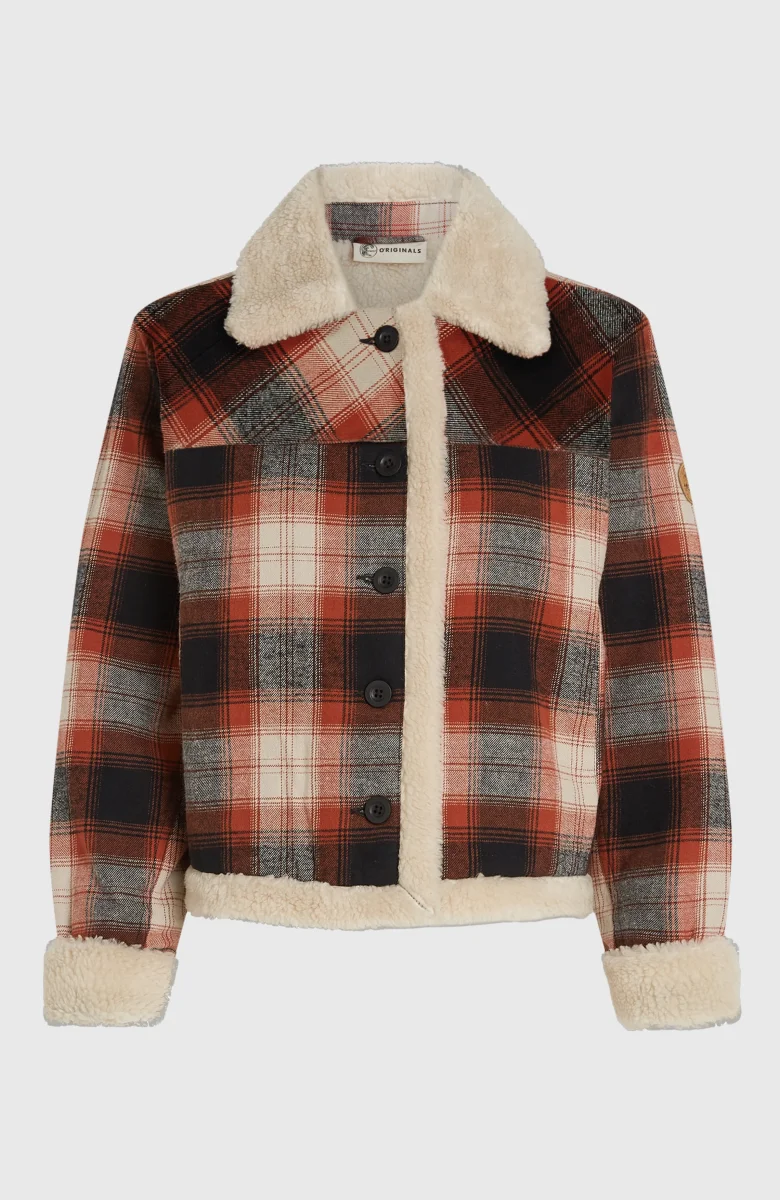 Veste O'Riginals doublée en polaire | Bonfire Check – Image 8