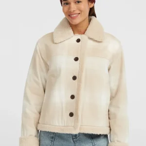 Veste O'Riginals doublée en polaire | Beige Check
