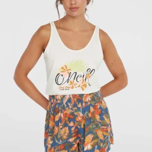 Short Johnny Smocked Waist | Blue Painted Tropics