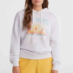 Sweat à capuche O'Neill Beach Vintage | White Melange