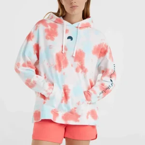 Sweat à capuche Women of the Wave | Pink Ice Cube Tie Dye