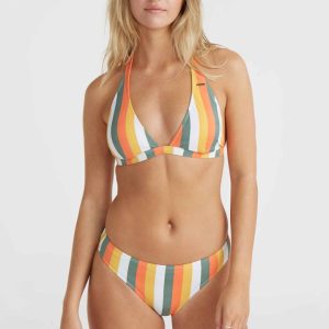 Ensemble de bikinis Marga Rita | Orange Multistripe