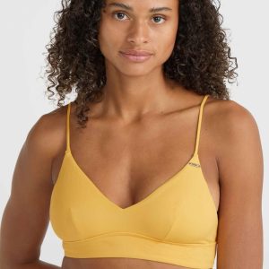 Haut de bikini Wave Crop | Golden Haze