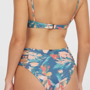 Bas de bikini avec bandes Boulders | Blue Painted Tropics