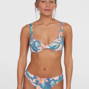 Ensemble de bikinis Saltwater Elsie Rita | Blue Painted Tropics