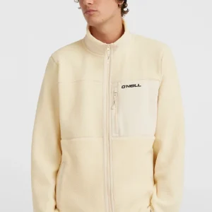 Polaire à poils longs et zip intégral Must-Have | Macaron