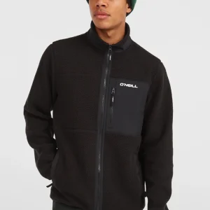 Polaire à poils longs et zip intégral Must-Have | Black Out