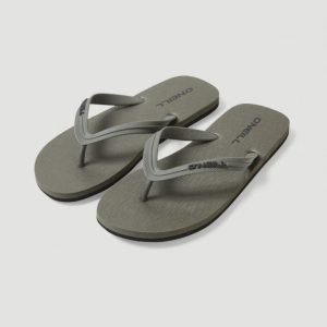 Tongs Profile à petit logo | Military Green