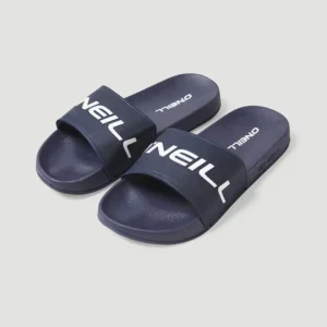 Claquettes à logo | Ink Blue