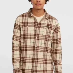 Chemise Must-Have en flanelle | Beige Flannel Check