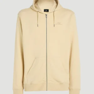 Sweat à capuche et zip intégral Small Logo | Muslin