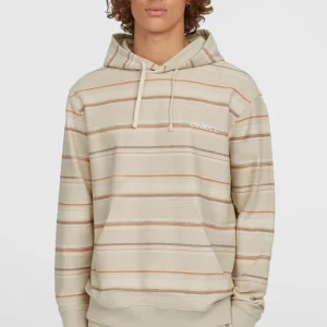 Sweat à capuche Bavaro | Beige/Orange Bavaro Stripe