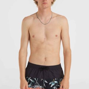 Short de bain Mix and Match Cali Block 15'' | Black Tropicana