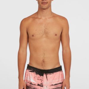 Short de bain Cali Gradient 15'' | Coral Melted Texture