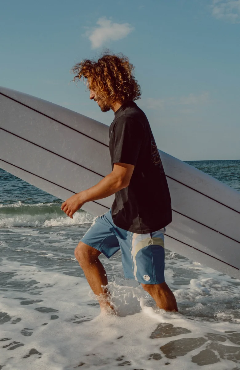 Boardshort O'Riginals Longboard 19 | Blue Originals Stripe – Image 2