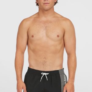 Short de bain Retro 14'' | Black Out Colour Block