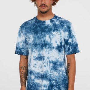T-shirt Tie Dye Graphic | Blue Tie Dye Print