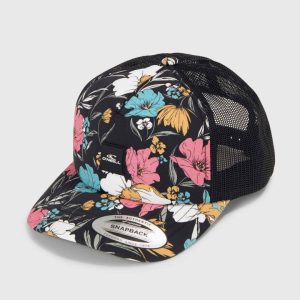 Casquette Flood Trucker | Black/Blue Bluemchen