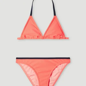 Ensemble bikini triangle Essentials | Neon Coral