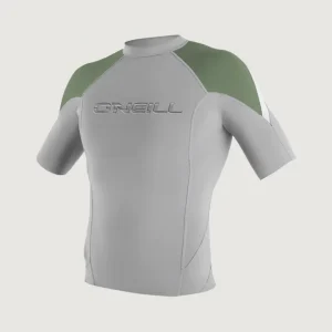 Hammer 1mm Short Sleeve Crew | Silver