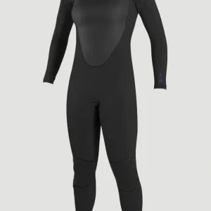 Epic 3/2 Back Zip Full Wetsuit | A05 BLK/BLK/BLK