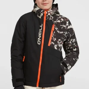 Veste de ski FWC'Cruz Block | Black/Beige Quarry
