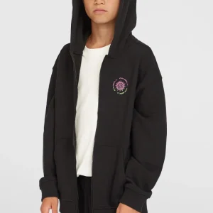 Sweat à capuche et zip intégral Graphic | Black Out