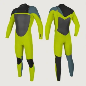 Superfreak™ Chest Zip 3/2mm Full Wetsuit | Yellow