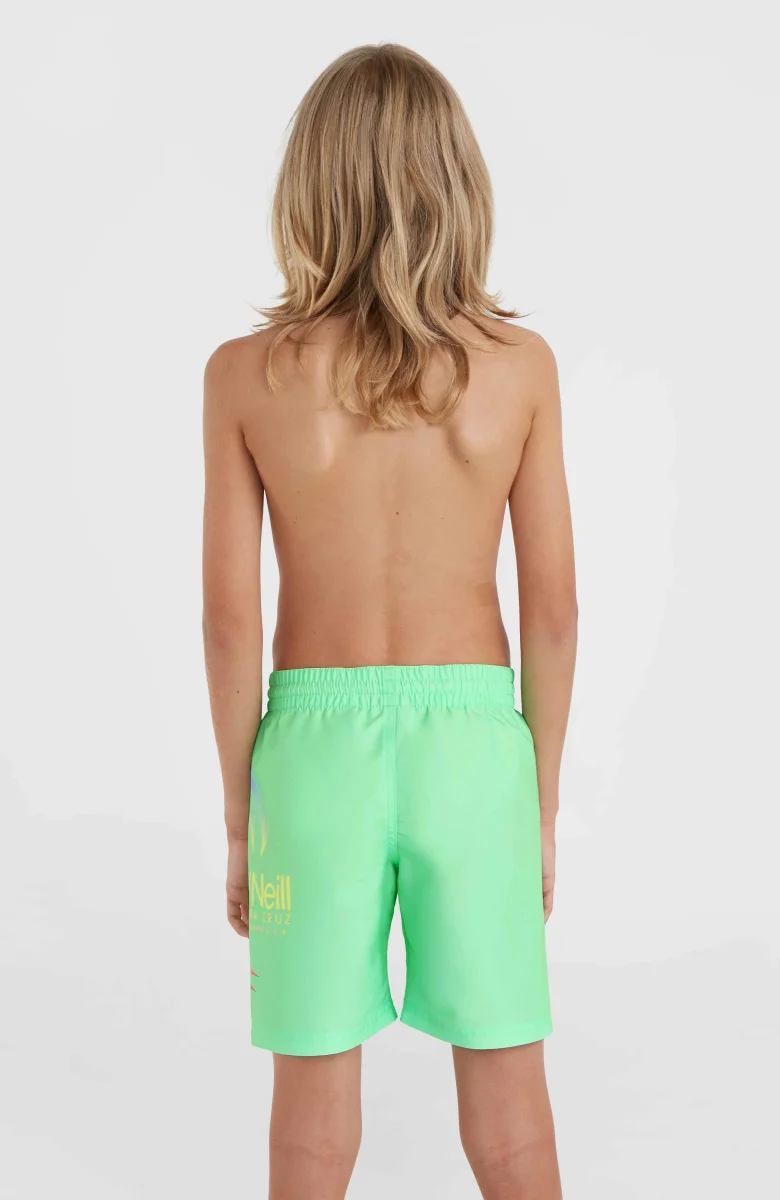 Short de bain Circle Surfer 14 | Neon Green Circle Surfer Gradient Panel – Image 2