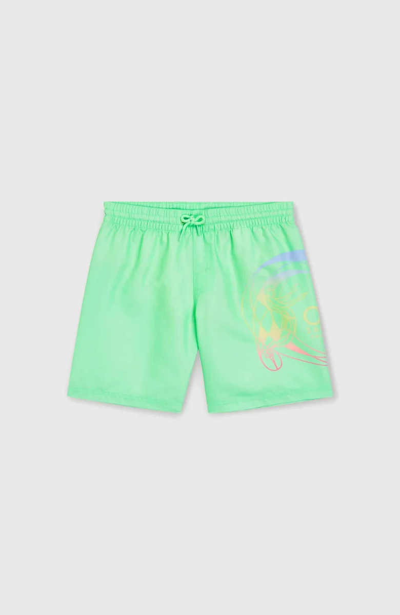 Short de bain Circle Surfer 14 | Neon Green Circle Surfer Gradient Panel – Image 5