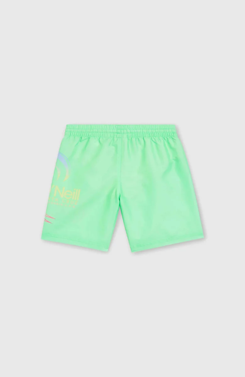 Short de bain Circle Surfer 14 | Neon Green Circle Surfer Gradient Panel – Image 6