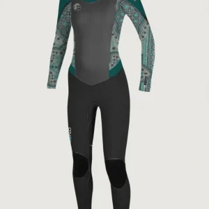 Flair Back Zip 5/4mm Full Wetsuit | Black