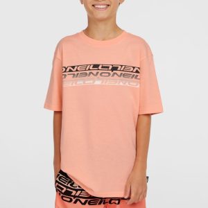 T-shirt Stripe | Coral Pop