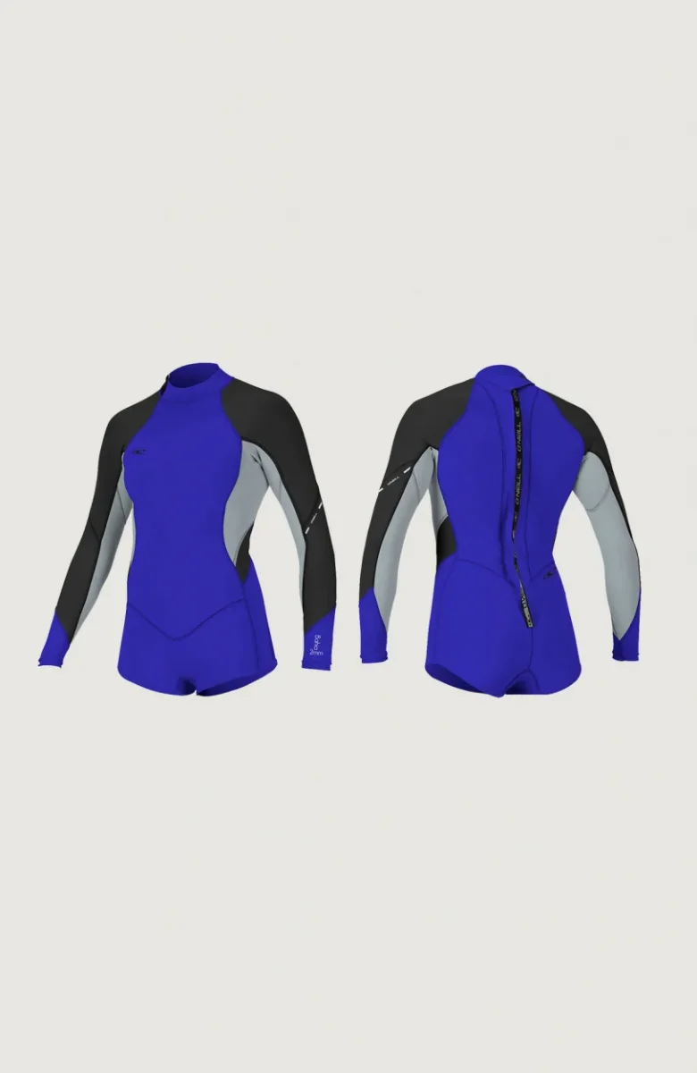 Bahia 2/1mm Long Sleeve Spring Wetsuit | Blue – Image 3