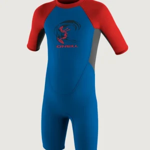 Reactor-2 2mm Back Zip Shortsleeve Spring Wetsuit | OCEAN/GRAPH/RED