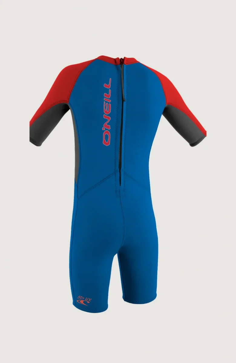 Reactor-2 2mm Back Zip Shortsleeve Spring Wetsuit | OCEAN/GRAPH/RED – Image 2