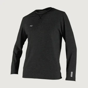 Hybrid Skins Long Sleeve Surf Tee | Black