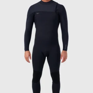 Hyperfreak 4/3mm Comp Zipless Full Wetsuit | BLACK/BLACK