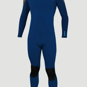 Hyperfreak 4/3mm Comp Zipless Full Wetsuit | NAVY/RAVEN