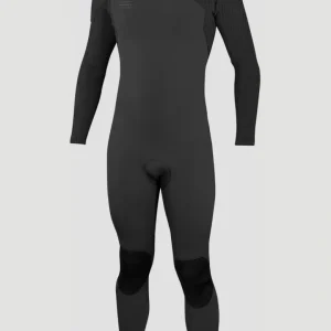 Hyperfreak 5/4mm Comp Zipless Full Wetsuit | BLACK/BLACK