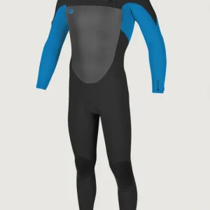 O'Riginal Chest Zip 3/2mm Full Wetsuit | BLK/OCEAN