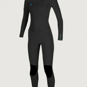 O'Riginal Chest Zip 4/3mm Full Wetsuit | A05 BLK/BLK/BLK