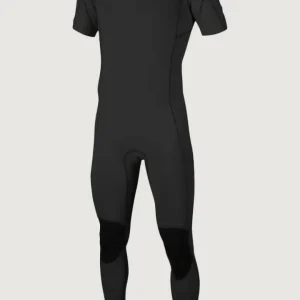Hammer 2mm Chest Zip Short Sleeve Full Wetsuit | A05 BLK/BLK/BLK