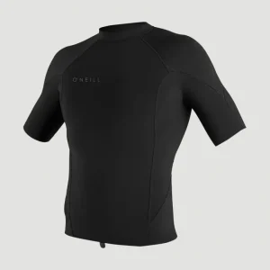 Reactor-2 1mm Short Sleeve Top | A05 BLK/BLK/BLK